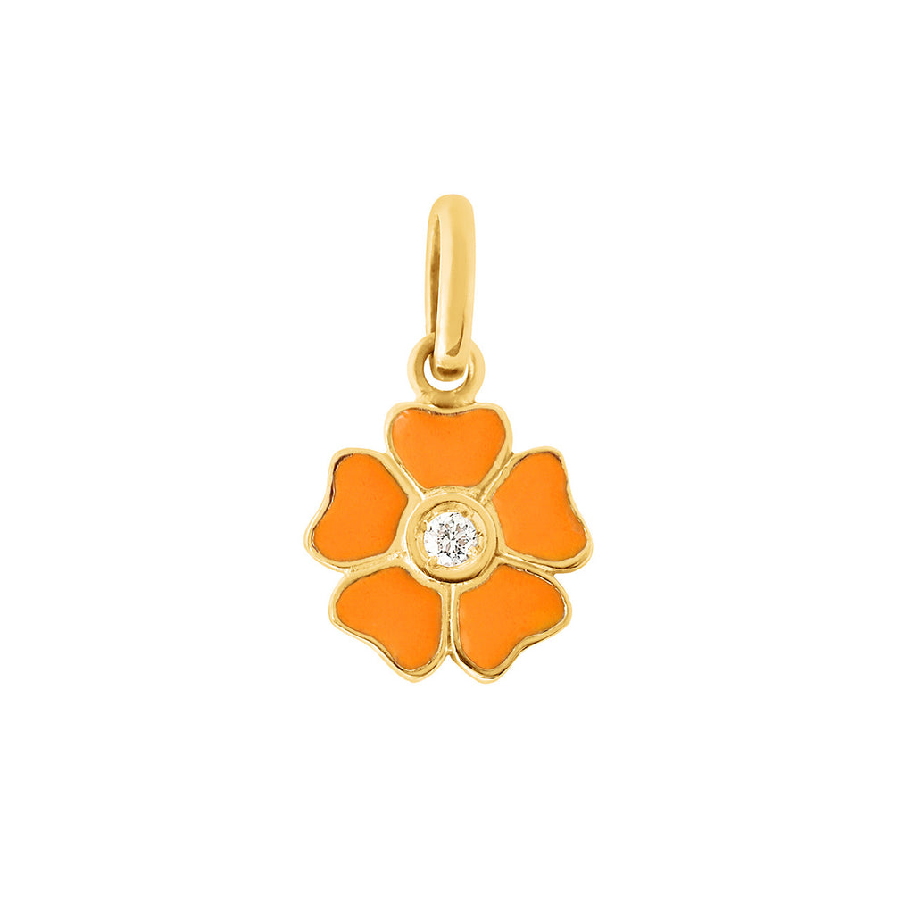 Flower Diamond Pendant