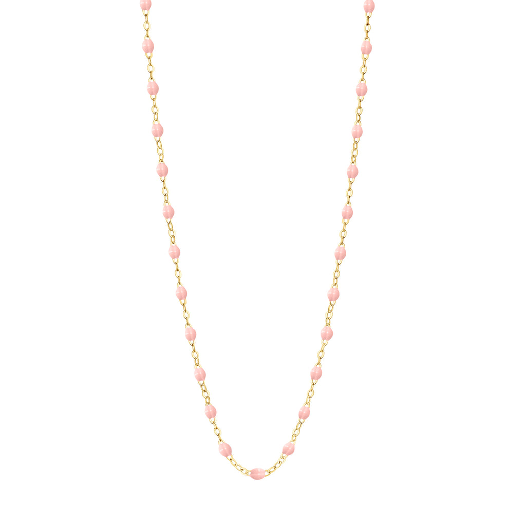 Classic Gigi Necklace, Baby Pink