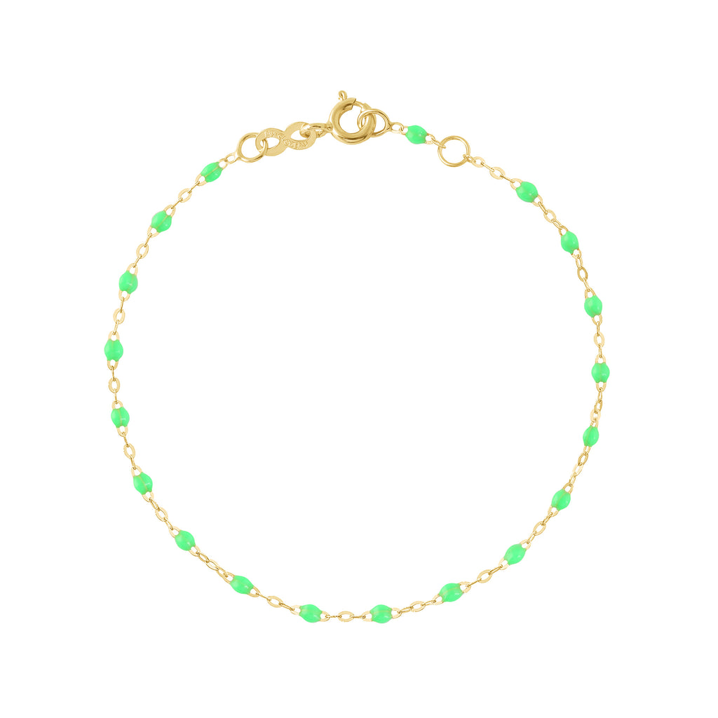 Classic Gigi bracelet, neon green