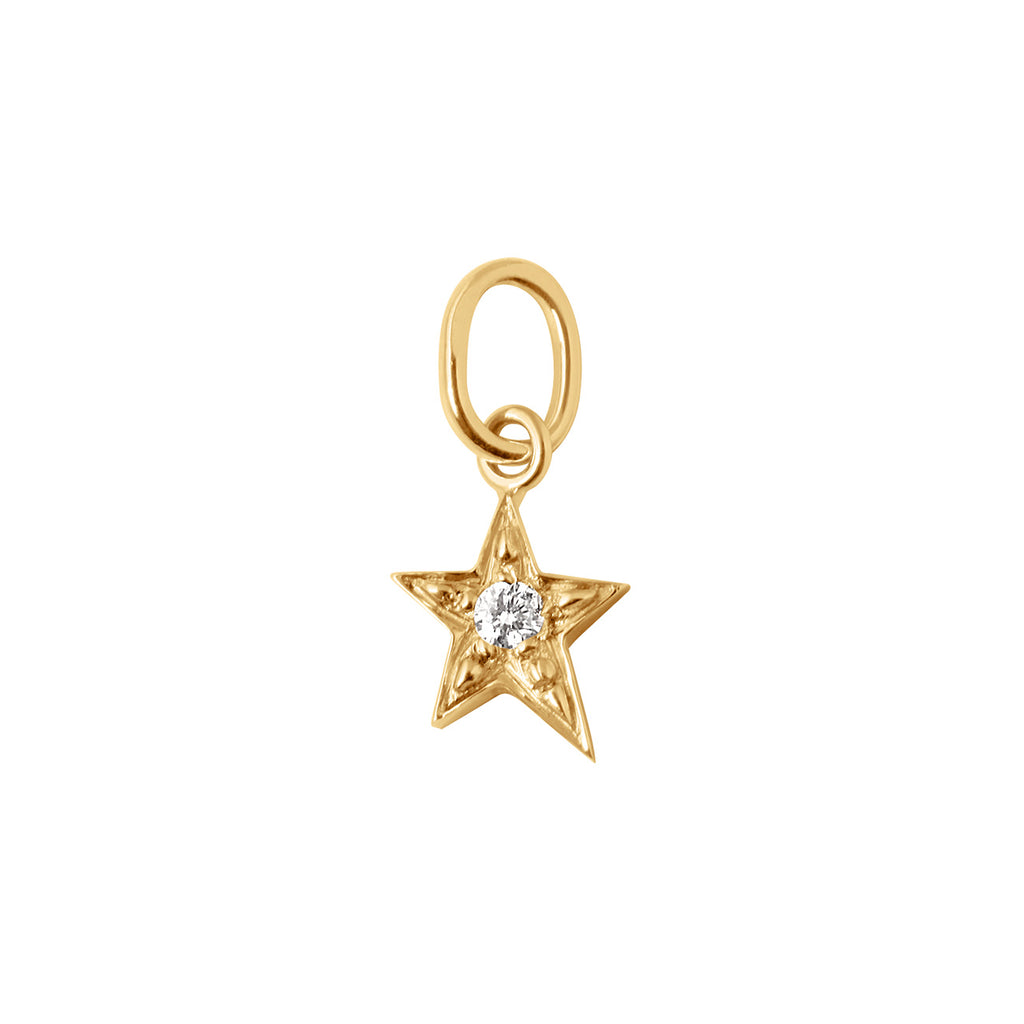 Star diamond pendant