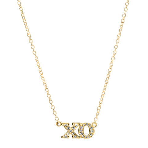 Diamond XO Necklace