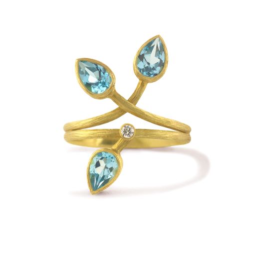 VINES DOUBLE BAND RING