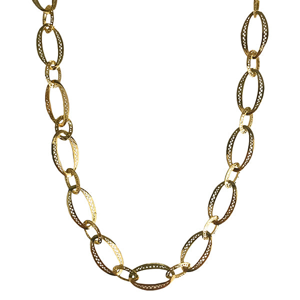 Oval-link Chain Necklace